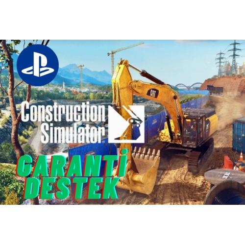  CONSTRUCTİON SİMULATOR PS4-PS5